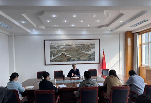 陈雪平院长深入经济管理系调研           精准把脉解难题促发展